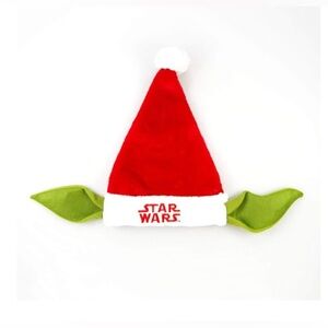 Lucas Film Yoda Christmas Santa Hat, 16", Multi-Color